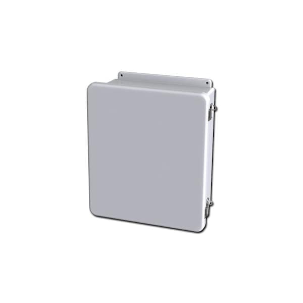 Quick Release Padlock Latch Electrical Enclosures, 15.48 in H, 6.21 in D, 13.48 in W
